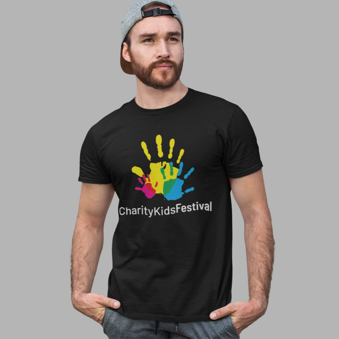 PALZ CharityKidsFestival Unisex T-Shirt schwarz