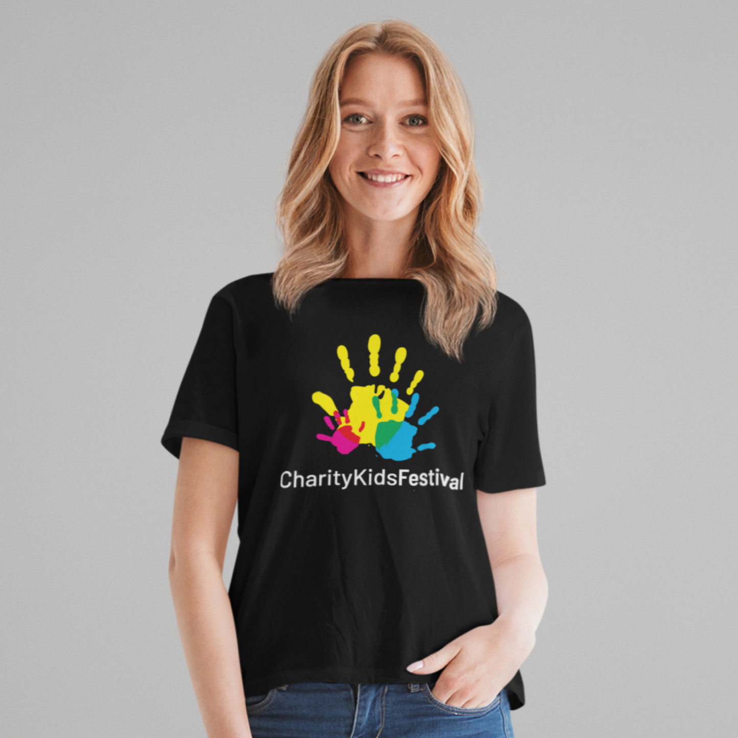 PALZ CharityKidsFestival Unisex T-Shirt schwarz