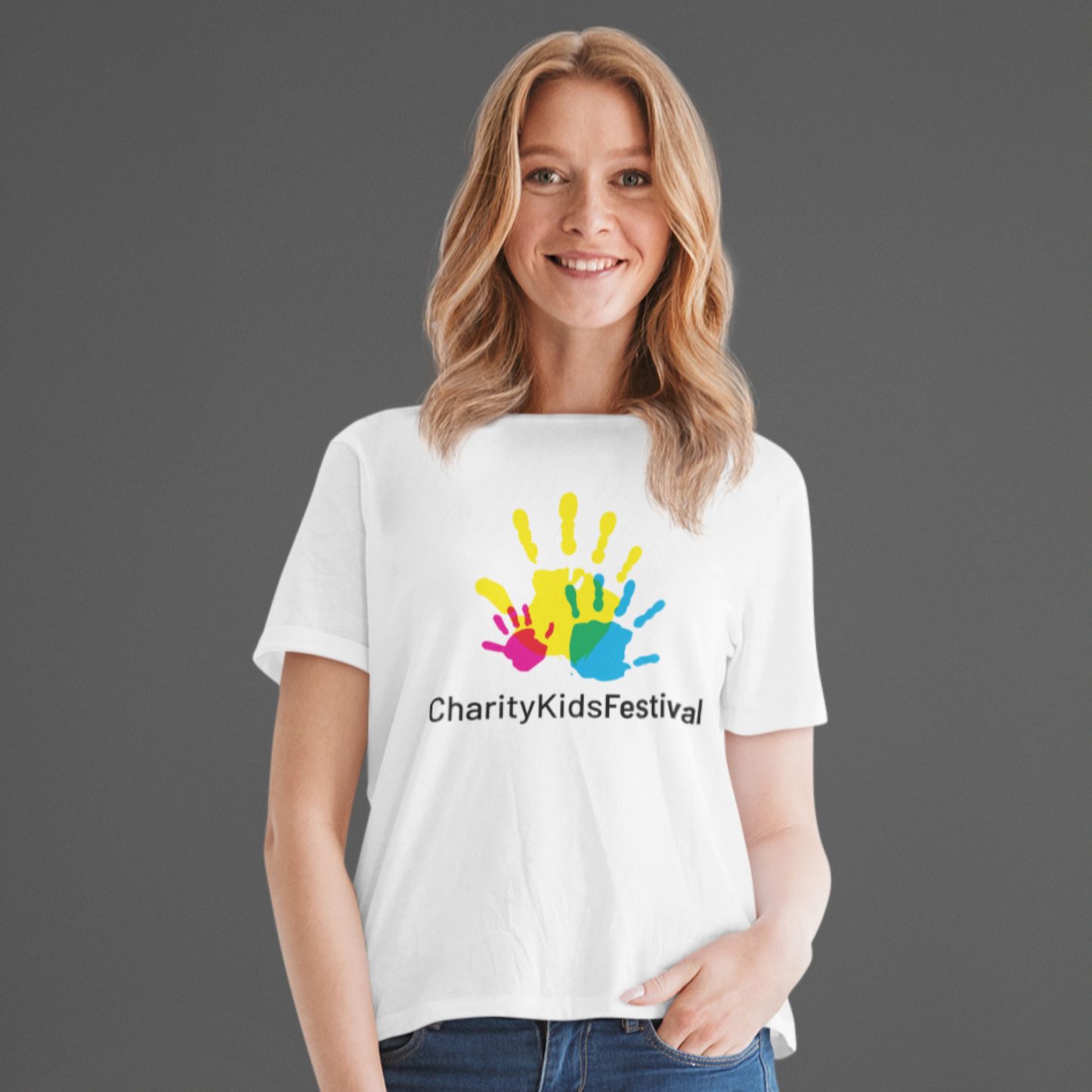 PALZ CharityKidsFestival Unisex T-Shirt weiss