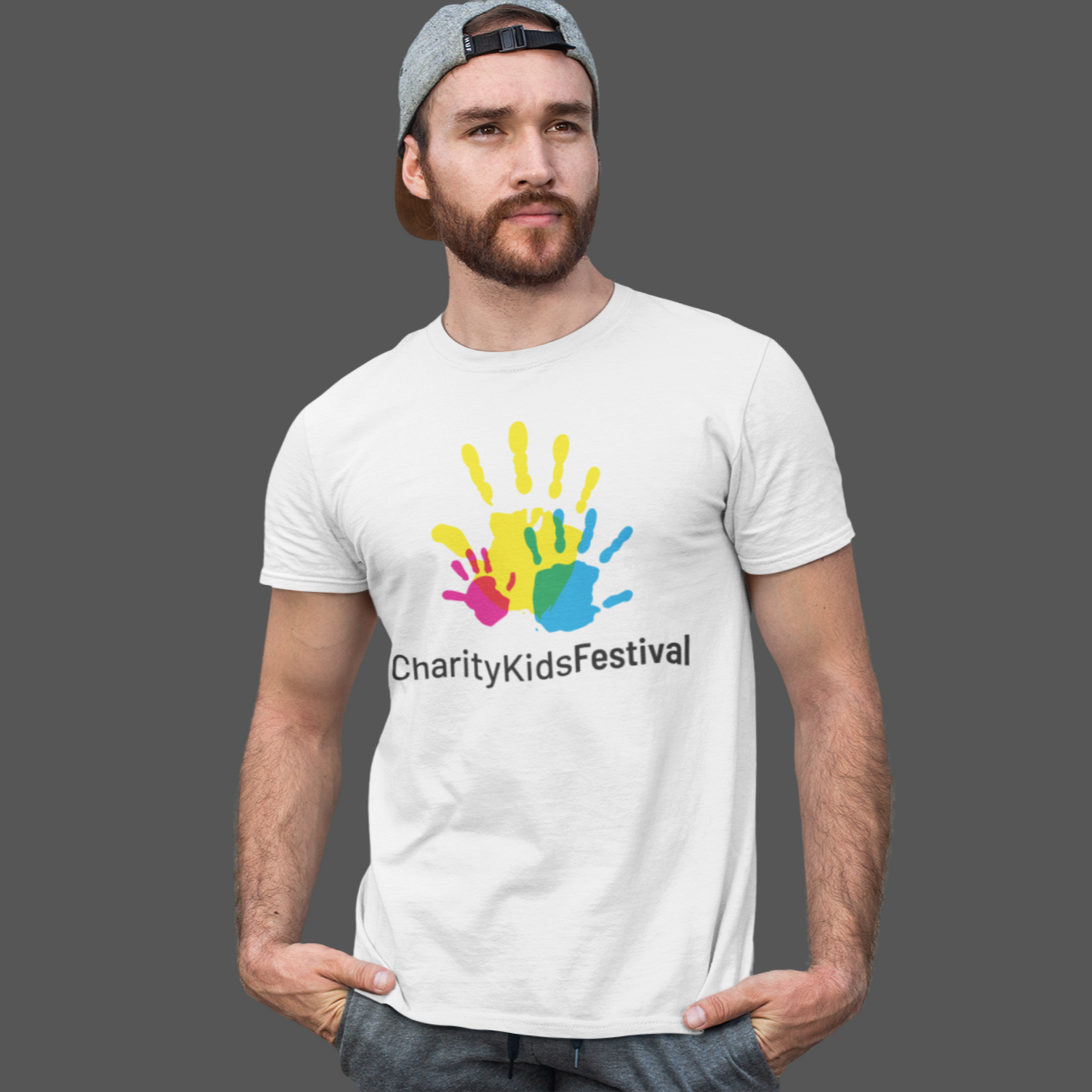 PALZ CharityKidsFestival Unisex T-Shirt weiss