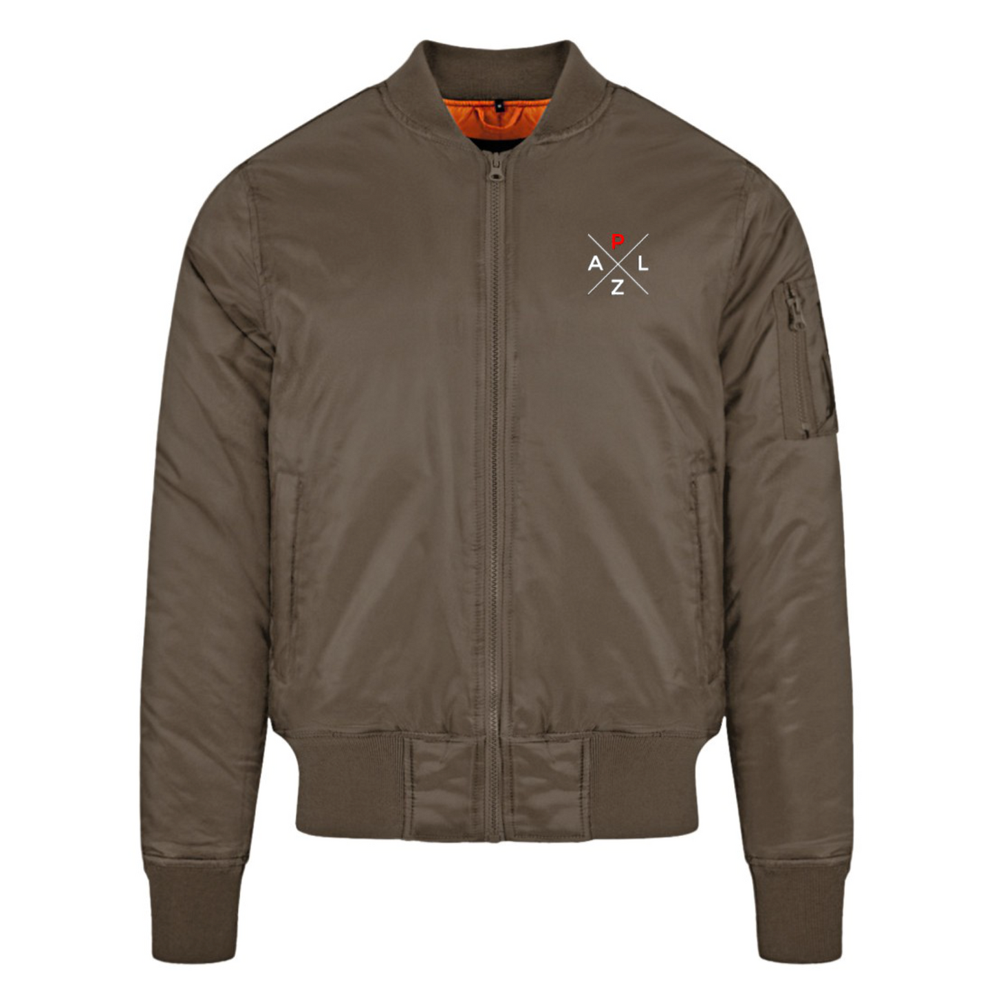 PALZ Fliegerjacke mit gestickten Markenlogo > Unisex