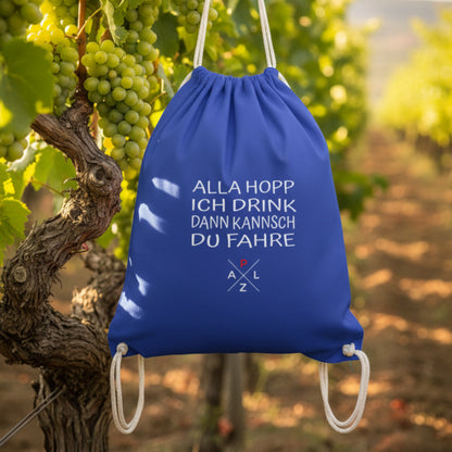 PALZ ALLA HOPP Baumwollsack royalblau
