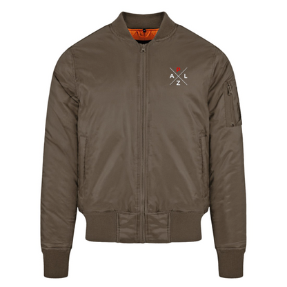 PALZ Fliegerjacke mit gestickten Markenlogo > Unisex