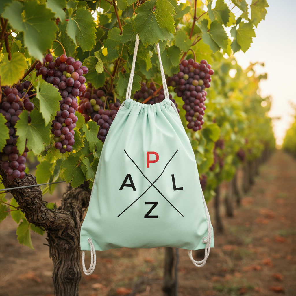 PALZ Gymbag mint/weiß