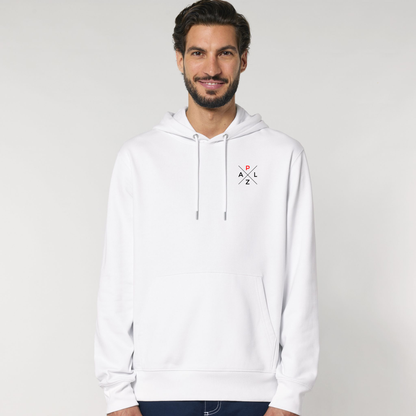 PALZ Premium weiß mit gestickten Markenlogo > Unisex