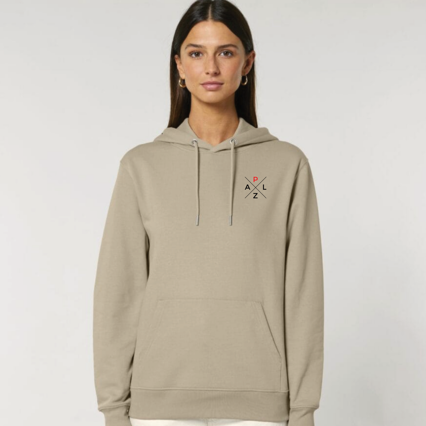 PALZ Hoodie mit gestickten Markenlogo > Unisex