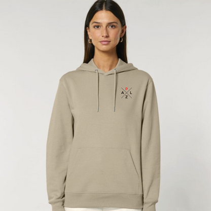 PALZ Hoodie mit gestickten Markenlogo > Unisex