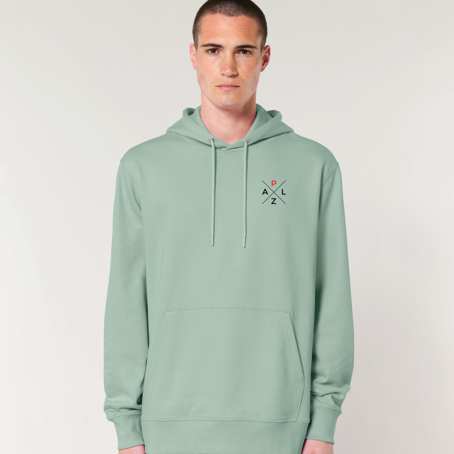 PALZ_Premium_schwarzes_Logo_aloe_hoodie