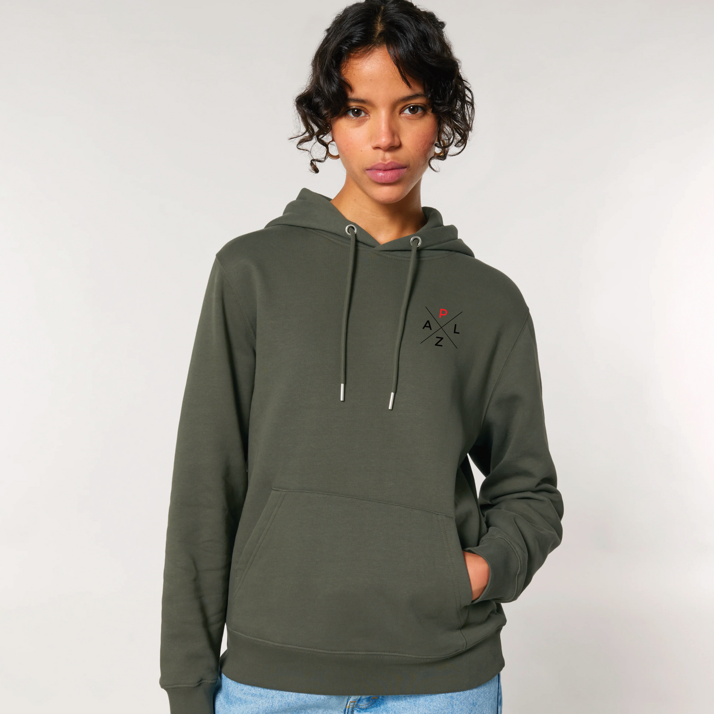 PALZ Hoodie mit gestickten Markenlogo > Unisex