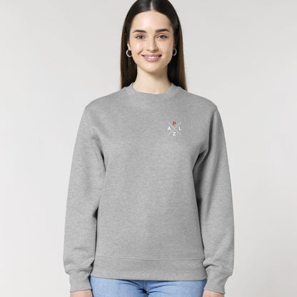 PALZ_Sweater_mit_gestickten_Markenlogo_hellgrau