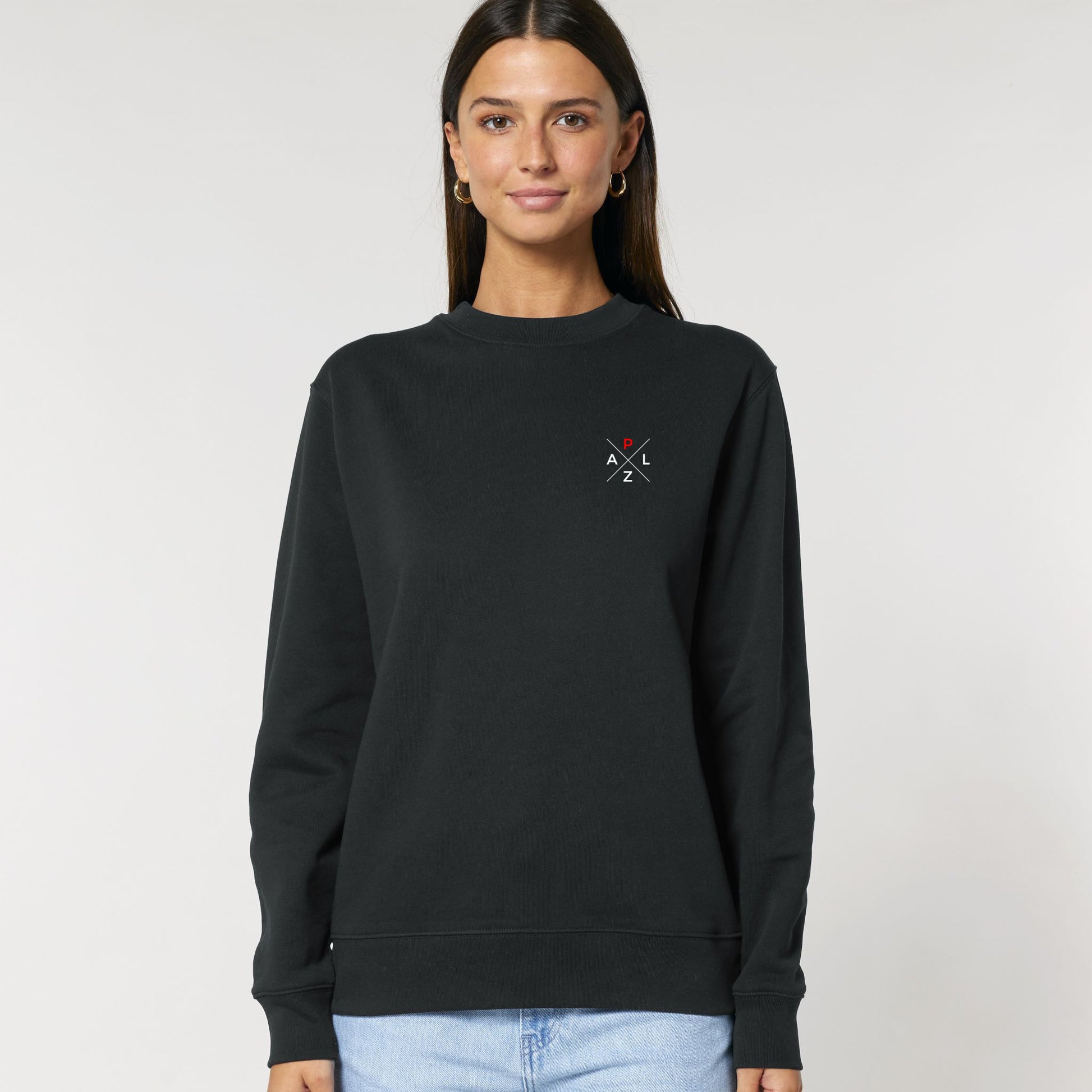 PALZ_Sweater_mit_gestickten_Markenlogo_schwarz